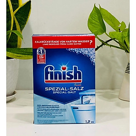 Nước làm bóng Finish 750 ml+ muối rửa bát Finish 1200 g - chỉ chọn 1 hộp muối 1.2kg