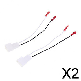 2x2 Pieces Car Radio Speaker Cable Wiring Harness for 1987 2013