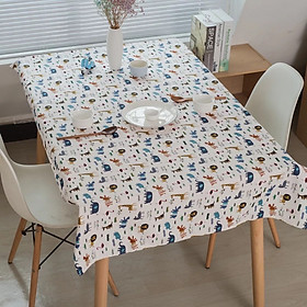Mua Khăn trải bàn vải bố - Họa tiết Động vật - mẫu H04