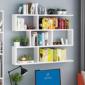Mua Kệ Gỗ Treo Tường Trang Trí  Kệ Sách 4 Tầng Decor Nhà Cửa Dễ Dàng Lắp Ghép  Đầy Đủ Phụ Kiện