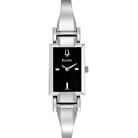 Đồng Hồ Nữ Bulova Dây Thép Không Gỉ 96L138 - Mặt Đen