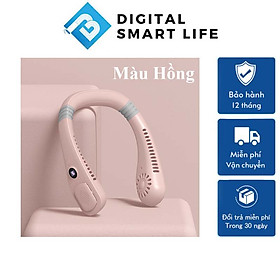 Mua Quạt Mini Đeo Cổ Không Cánh YCG-23 Tích Điện 5 Cấp Độ Màn Hình Đèn Led Quạt Điều Hòa Mini Thiết Kế Gọn Nhẹ Dung Lượng Pin Lớn Thích Hợp Khi Ra Ngoài Thể Dục Thể Thao