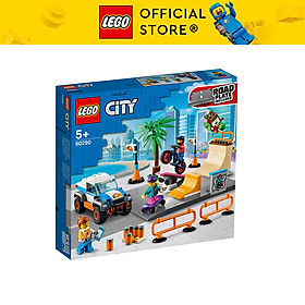 Đồ Chơi Lắp Ráp LEGO City Khu Vui Chơi Trượt Ván 60290 Cho Bé Trên 5 Tuổi