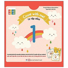 Count With Me Tớ Tập Đếm Song Ngữ Anh Việt - Bản Quyền