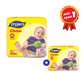 Tã dán Drypers Wee Wee Dry SIZE L (9-14kg )