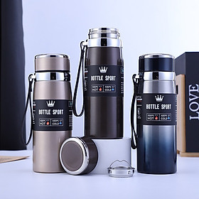 Mua Bình Giữ Nhiệt 1000ml giữ nhiệt đến 8h  Sport Bình Nước Giữ Nhiệt Chuẩn Inox 304 chống gỉ sét SP0374