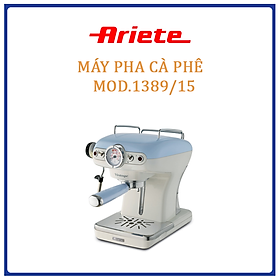 Máy pha cà phê 0,9 lít Ariete MOD. 1389/15 (Màu xanh da trời) - Hàng chính hãng