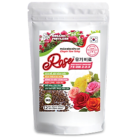 Mua Phân bón hữu cơ nhập khẩu Hàn Quốc 75 OM 3-2-2 | Chuyên Hoa Hồng (1kg)