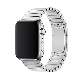 Dây cho đồng hồ Apple Watch 42mm / 44mm Thép không gỉ Link Bracelet Khóa Bướm Phẳng Chốt Thủ Công