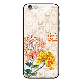 Ốp lưng kính cường lực cho iPhone 6S Cúc HP - Hàng chính hãng
