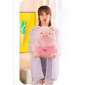 Thú nhồi bông lợn bánh mì - Size từ 30cm đến 40cm - Quà tặng gấu bông lợn bánh mì tháo rời siêu đáng yêu - Gối ôm mềm mịn cho bé