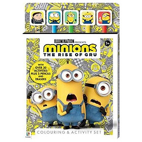 [Download Sách] Minions: The Rise Of Gru 5-Pencil Set