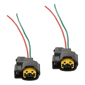 Ignition Coil Connector Pigtail Plug Harness 2 Way(2pcs)