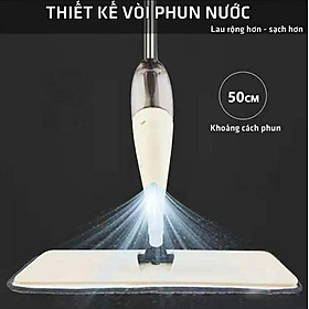 Mua  Nam Định  Cây Lau Nhà Thông Minh Phun Sương Lau Dọn Dễ Dàng 2 Trong 1 Đầu Xoay 360 Độ Lau Sạch Mọi Ngóc Ngách Trong Nhà