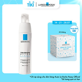 Kem dưỡng làm dịu tức thì & bảo vệ cho da khô rất nhạy cảm & kích ứng La Roche-Posay Toleriane Ultra Light (40ml)