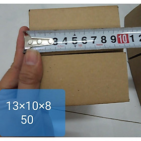 50 hộp 13x10x8 cm nắp dán