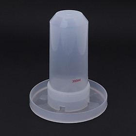 Bình Cấp Nước Và Thức Ăn Tự Động Cho Chim Vẹt - Trong Suốt
