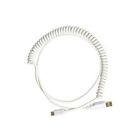 High Quality    Cable Cord for Mechanical Keyboard White