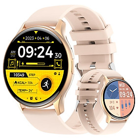 Đồng hồ thông minh Lemfo cho nam giới AMOLED HD IP68 Waterproof Bluetooth Gọi đồng hồ thông minh mới cho phụ nữ 260mah 1.43 inch 466*466 pixel