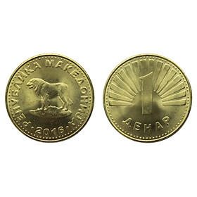 Mua Đồng xu Cộng hòa Macedonia 1 denar sưu tầm