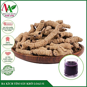 Ba Kích Tím Tách Lõi Sấy Khô Túi 250gr
