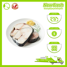 Cá Tuyết Mỹ Cắt Khoanh - Khay 500Gr