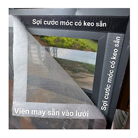 Mua Lưới chống muỗi  có viền may sẵn và keo dán sẵn 120x150cm