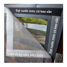 Mua Lưới chống muỗi  có viền may sẵn và keo dán sẵn 100x60cm