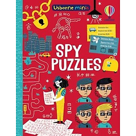 Sách - Spy Puzzles by Sam Smith (UK edition, paperback)