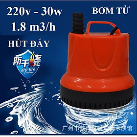 Bơm chìm hút đáy 220v- 10w hoặc 15w hoặc 30w