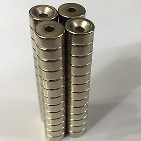 Bộ 30 viên Nam châm đất hiếm 10x5 lỗ 3.5mm
