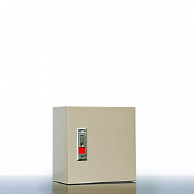 Vỏ Tủ Điện Sắt - Màu Kem (20x20x12 cm)