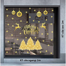 DECAL TRANG TRÍ GIÁNG SINH NOEL SỐ 96