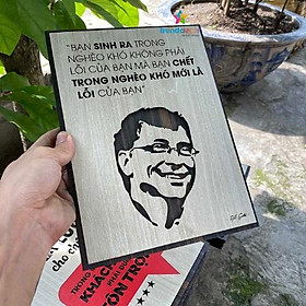 Tranh Gỗ Động Lực Treo Tường Cao Cấp Sang Trọng Trang Trí Quán Cà Phê