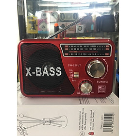 Mua Đài di động FM phát sóng   khe cắm thẻ nhớ cắm USB SW-571 có đèn pin