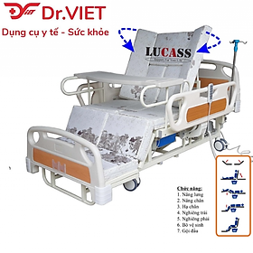 Mua GIƯỜNG BỆNH NHÂN Y TẾ ĐA NĂNG ĐIỆN CƠ LUCASS GB-4 CHÍNH HÃNG NHẬP KHẨU GIÁ RẺ GIAO HOẢ TỐC TRONG VÒNG 30 PHÚT - 2 TIẾNG