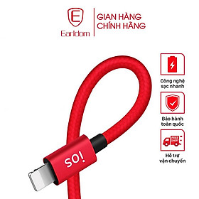 Mua Cáp sạc màu đỏ đa năng 3in1 Earldom IMC - 015 dài 1.2m - Hàng chính hãng