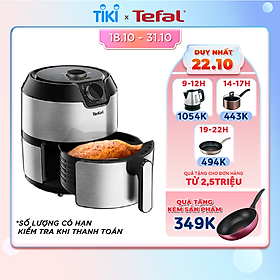 Nồi chiên không dầu Tefal EY201D15 - 4.2L - Vỏ thép không rỉ - Công nghệ luân chuyển khí nóng 3D không cần trở - Hàng chính hãng