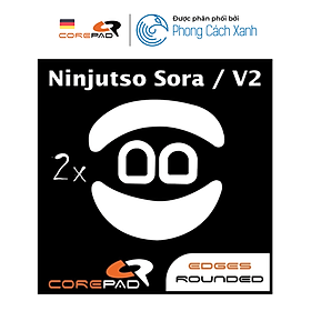 Mua Feet chuột PTFE Corepad Skatez Ninjutso Sora / Ninjutso Sora V2  Large Size  (2 bộ) - Hàng Chính Hãng