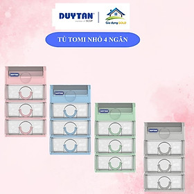 Mua Tủ Nhựa Mini Duy Tân Tomi nhỏ 3 - 4 - 5 Tầng Nhựa PP/ABS  Tủ Mỹ Phẩm  Tủ Văn Phòng  Mini Để Bàn Tiện Lợi - Giao ngẫu nhiên