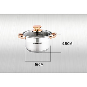 Mua Nồi Inox 5 Đáy Sunhouse SHG24216 20 24 - Tách lẻ bộ SHG781