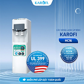 Mua Cây nước nóng lạnh úp bình 2 vòi KAROFI HC16 - với khoang chứa đồ tiện lợi - bảo hành 36 tháng - Hàng Chính Hãng
