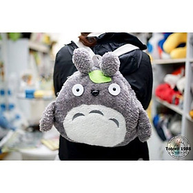 Balo totoro mặt ngầu có lá