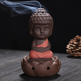 LƯ HƯƠNG XÔNG TRẦM VÒNG, TRẦM NỤ BẰNG GỐM HÌNH PHẬT