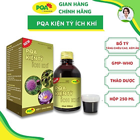 Kiện Tỳ Ích Khí PQA Hỗ Trợ Kiện Tỳ, Bổ Khí, Kích Thích Tiêu Hóa, Giúp Ăn Ngon Miệng Chai 250ml