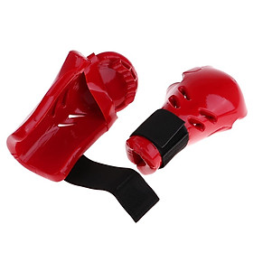 Kids Child Taekwondo Sparring Gloves Mitts MMA Hand Protective Gear Blue S