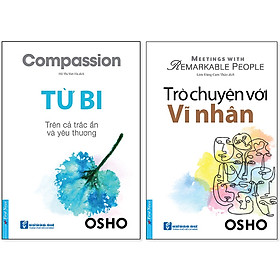 Sách - Combo OHSO Từ Bi + Trò Chuyện Với Vĩ Nhân