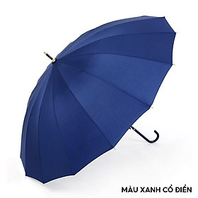 Mua Ô Dù 16 Xương Che Nắng Che Mưa Cán Cong Phong Cách Phục Cổ Retro Nhật Bản