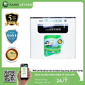 Máy lọc nước Nano Geyser ECO H8 công nghệ Nano - Hàng Chính Hãng