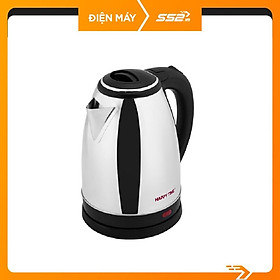 Mua Ấm Siêu Tốc Inox  Bình Đun Siêu Tốc Inox SUNHOUSE HAPPY TIME HTD1055 (1.5L)/ HTD1088 (1.8L) - Hàng Chính Hãng